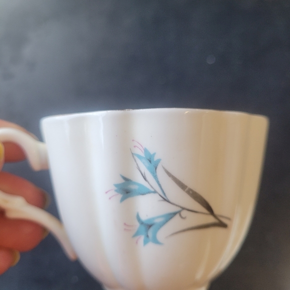 EUC Beautiful Bone China floral teacup with matching saucer. - Picture 2 of 6